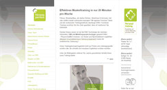 Desktop Screenshot of fitness-perfect.de